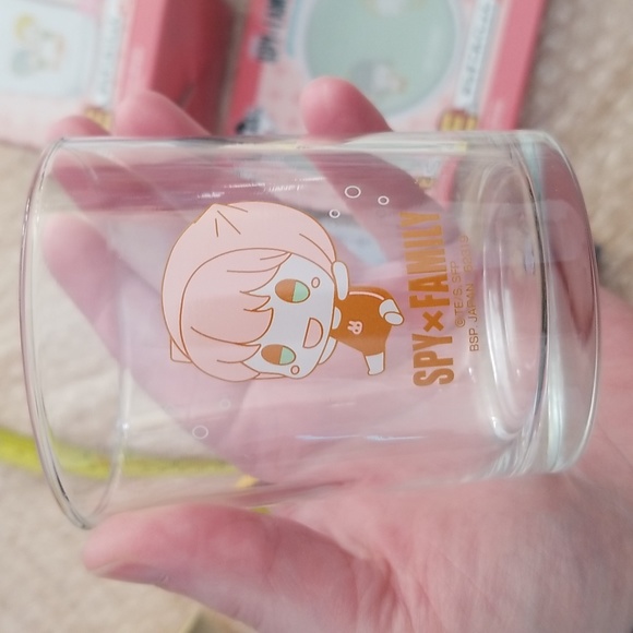 Spy x family mini glass and plate set - Picture 6 of 6